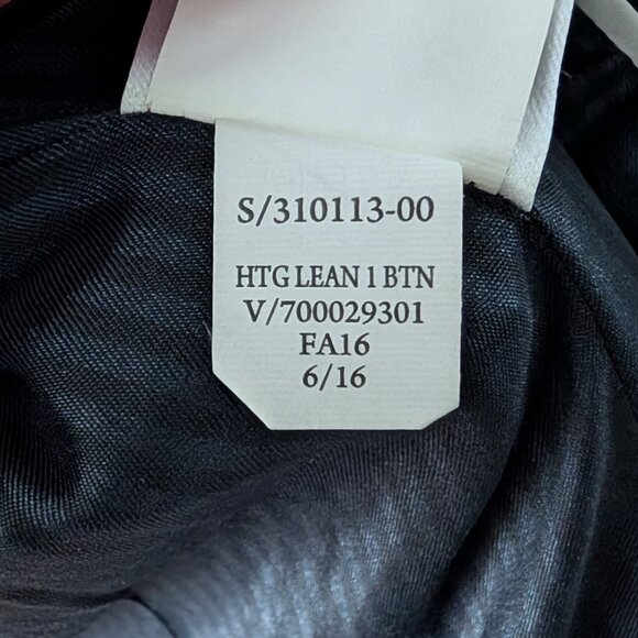 Women's Dark Blue Floral Banana Republic Heritage Collection Lean Blazer Sz 10 - Picture 5 of 9